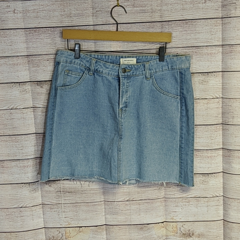 Thread & Supply Denim Skirt